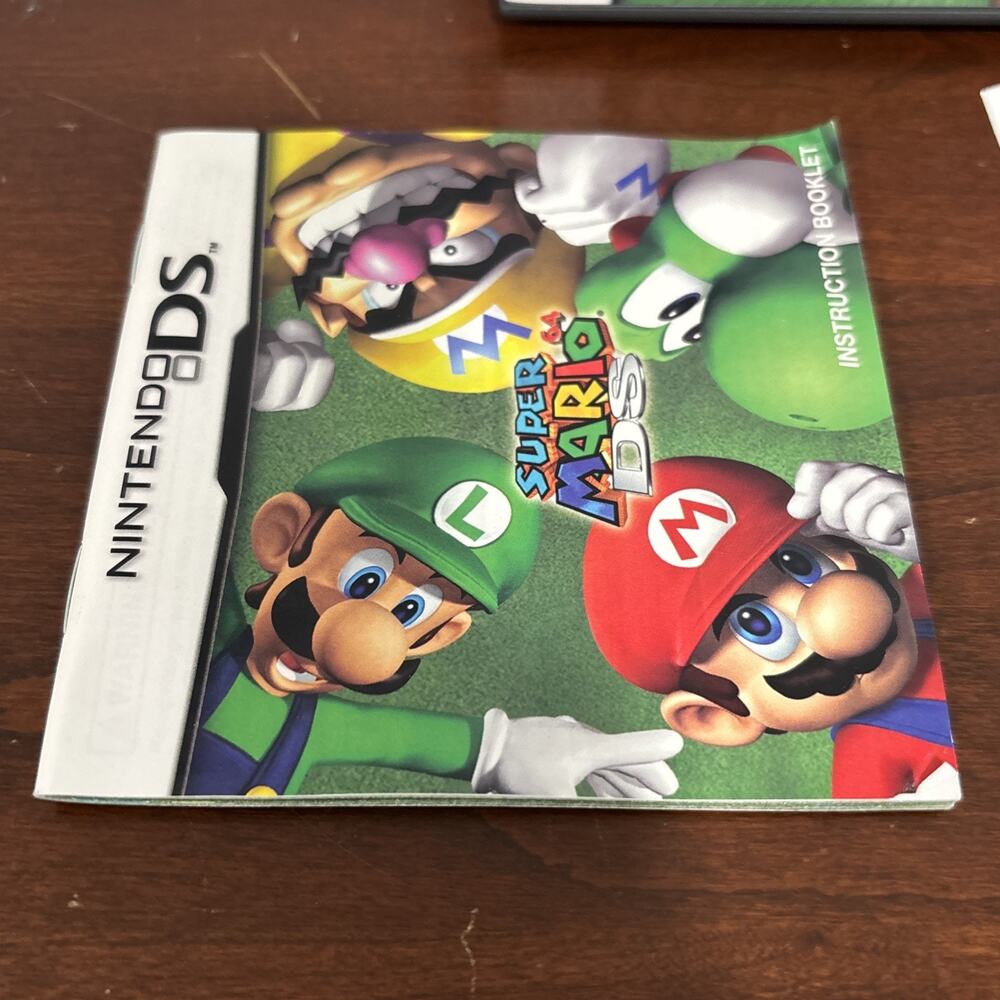 Super Mario 64 DS (Nintendo DS, 2004) Complete With Manual - Picture 4 of 8